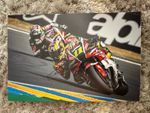 DIOGO MOREIRA HAND SIGNED 12X8” PHOTO HONDA LCR MOTOGP MOTO2 WORLD CHAMPION