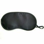 Black Travel Sleep Sleeping Rest Relaxing Eye Mask Masks Eyemask Blindfold Patch