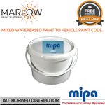 WATERBASED RFU MIXED CAR PAINT TO VEHICLE PAINT CODE - MIPA WBC BASE COAT CAR