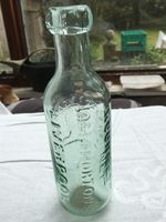 Small G. Cornett 12 & 14 Norton Street Liverpool mineral soda bottle c1890-1920