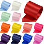 Satin Ribbon 20 Meters Rolls Silk Double Sided Faced 9 25 38mm Best Quality Gift