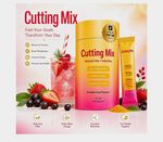 Cutting Mix Botanical Fibre + Yerba Mate Powder, Strawberry Acai, 30 Sticks