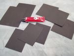 Black Witch Repair Kit glue 8 membrane patches SURFACE Dry suits Waders BLACK