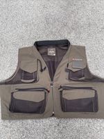 Men’s 3XL Greys Strata Fly Fishing Waistcoat Gilet with Pockets Black Green New