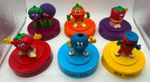 Vintage Advertising Character Lids from Millions Sweets Jars - Kid Cola & More