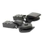 Small Glass Lid Hinge Kit for Thetford Spinflo Cooker/Hob - Pair