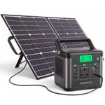 300W Solar Power Generator 222Wh Power Station MAX-600W With 100W Solar Panel