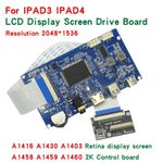 Kit for IPAD3 IPAD4 Drive Board Type-C HDMI A1416 2048X1536 LCD Display Screen A