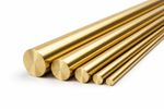 Brass Round Bar Rod CZ121 | 3mm–65mm Diameter | Metal Turning stock brass UK