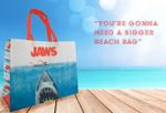 BRAND NEW official  Jaws 50th Beach / carry Bag Tote  large