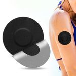 YOUSHARES 20 Packs Libre 2 Sensor Covers Waterproof - Skin 20 pcs, Black_20 
