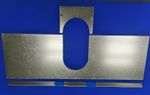 Bespoke Chimney Register Closure plate, wood burning stove MADE TO MEASURE