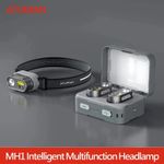 Youpin DUKA Atuman MH1 Intelligent Multifuction Headlamp Gesture Button Dual Con