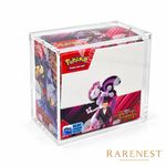 Pokémon TCG Booster Box Acrylic Case Magnetic Clear Display & Storage Box Holder
