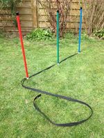 Dog Agility Jessejump Spacing Webbing for Basic Weave Poles