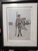 Daisy Ridley Signed Autograph Photo Print Star Wars  Rey "To Dan"