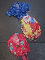 Wholesale Vintage retro crop Tie summer blouses tops 90s y2k   X 100