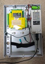 Paxton Net2 I/0 Board with Psu and Enclose Used Working
