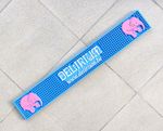 Free ship Delirium Rubber Bar Mats Drip Mat Spill Mat Bar Runner Beer Coasters