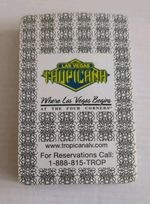 Tropicana Las Vegas Hotel & Casino Deck of Playing Cards Now Demolished 
