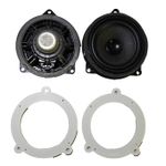 x2 BMW 1 2 3 4 Series Speaker Adapter Brackets 100mm 4" | F20 F30 F32 F22 E90
