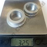 CBR1000RR REAR wheel ALLOY CAPTIVE set of 2 wheel spacers. (2004 – 10)