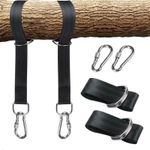 Tree Swing Hanging Straps Hammock Heavy Duty Kit for Chair Adjustable Carabiner