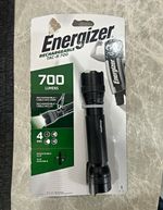 Energizer TAC-R 700 Rechargeable LED Torch 700 lm Black 3.7V Metal