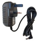 CASIO CT-S100 CASIOTONE KEYBOARD 9.5V 1.0A POWER SUPPLY (2 METER) ADAPTER