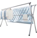 Clothes Drying Rack 95 Inches Folding Indoor Outdoor, Drying Rack