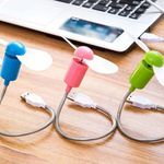 Mini Snake Fan Silent Soft Leaf Fan Computer Usb Fan Leaf Silent Fan