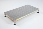 Adjustable Half Step Aluminium Outdoor Indoor Mobility Step Antislip