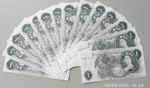 Fourteen British £1 notes (1960s-1980s) - uncirculated and sequential