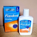 Fixodent Powder Denture Adhesive Fixative Extra Hold Powder 76g 2.7Oz