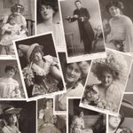 Rotary Actresses RPPCs - To White - Swinton - Posted 1905-1909 - Sold Singly Z20