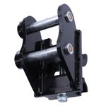 Mini Excavator Quick Change Hitch 25mm Pins For Up to 3 tons Mini Excavators