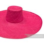 Super Duper XL Strip Straw Capeline - 15" Hat Body For Millinery 