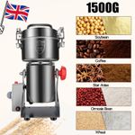 1500G Small Electric Grain Grinder Home Bean Herb Powder Crusher Milling Machine