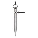 Spring Joint Caliper 8" 200mm Spring Divider Caliper with Solid Nut, Flat Leg