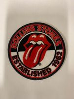 ROLLING STONES ESTABLISHED 1962 LOGO WOVEN SEW OR IRON ON PATCH OFFICIAL