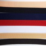 Strong Elastic 15mm 20mm 25mm 30mm 40mm Anti-Roll 7 COLOURS 1 2 Or 4 Metres 589D