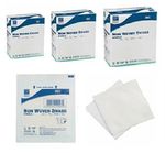 Premier Sterile Swabs - 10cm, 7.5cm, 5cm- Non Woven Gauze- 4PLY Absorbent Pads P