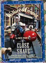 Wallace & Gromit Poster A Close Shave - Rare Promo Poster BBC 1995 - 33 x 23.5”