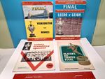 collection of vintage 1970s Rugby League Challenge Cup Final match programmes.