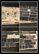 Japanese antique textiles swatch book Edo Kimono