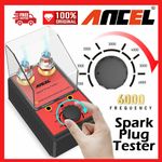 Ancel Spark Plug Tester Ignition Diagnosis Detector 110V 220V Dual Hole Analyzer