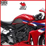 Grip Devils Tank Grips: Honda CBR650R and CB650R 2019+ Black