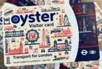 VERY RARE LONDON VISITOR OYSTER CARD - LIMITED EDITION - Balance on card =£20.00