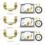 3X Carburetor Carb Rebuild Kit 72-73 GT750 carb float