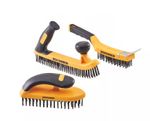 Roughneck 3 Piece Heavy Duty Wire Brush Kit Set, XMS24WBRUSH